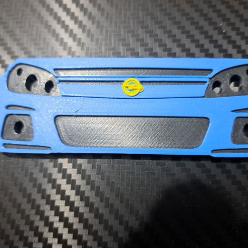 Μπρελόκ αυτοκινήτου Opel 3D printer καινούργιο, μαύρο και μπλε
