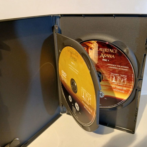 DVD Lawrence of Arabia 2 Disc Widescreen Edition used with Greek subtitles