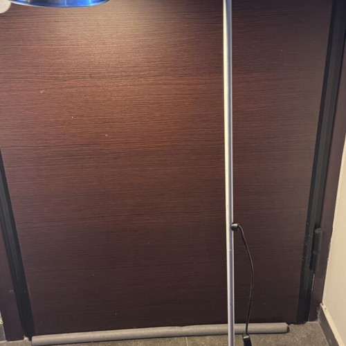 Ikea Lersta floor lamp used, silver color