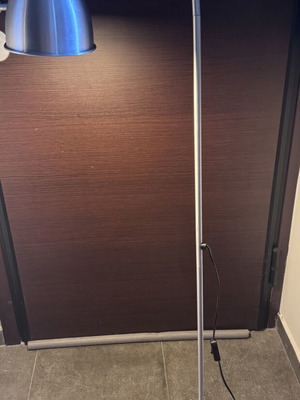 Ikea Lersta floor lamp used, silver color