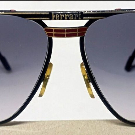 Ferrari F2 586 vintage sunglasses, made in Italy 1980