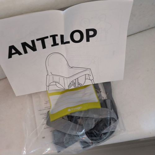 Antilop straps and instructions for IKEA highchair like new