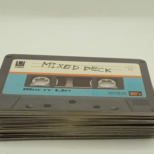 Τράπουλα Cassette Tape Deck Umbra μεταχειρισμένη με 54 φύλλα