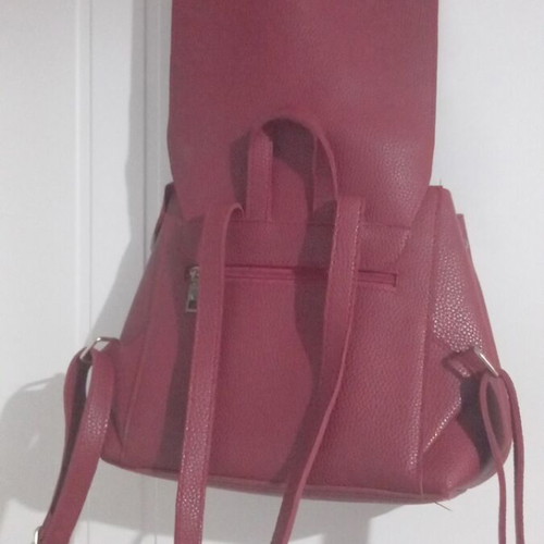 Red backpack used