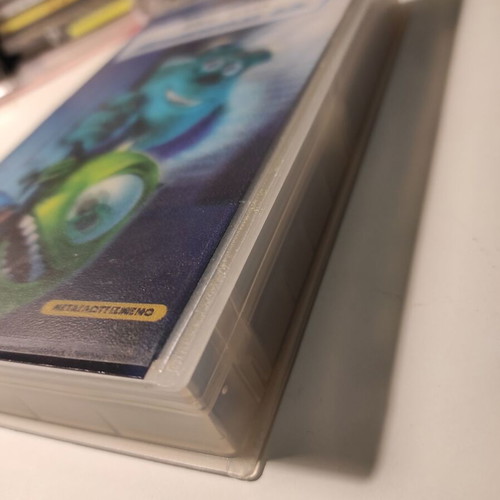 Monsters Inc. VHS like new, dubbed children's 3D movie