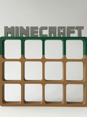 Minecraft Kinder Joy Funko Pops Display Stand made to order