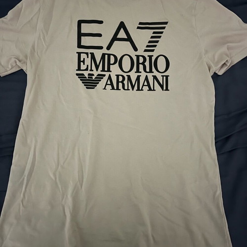 EA7 Emporio Armani T-shirt new, size M, beige