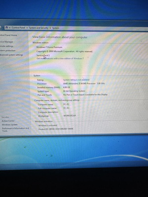 Desktop computer for basic use