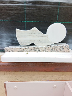 Marble sculpture new from Penteli and Naxos marble