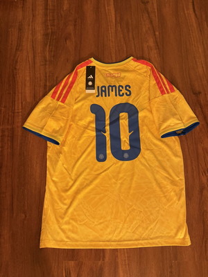 Adidas Colombia Jersey James size L, brand new, black and yellow