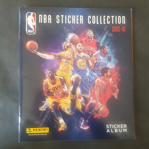 NBA Album 2015-2016 like new with stickers
