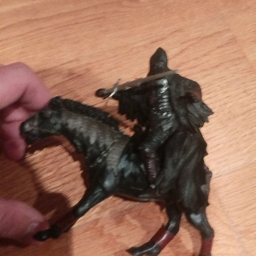 Dark Knight with horse used, missing tail