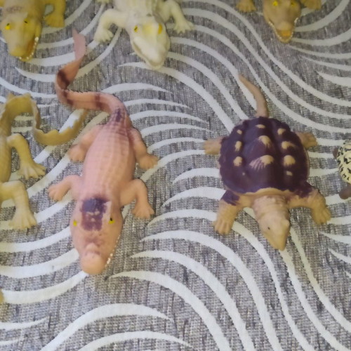 Rubber reptiles-lizards new