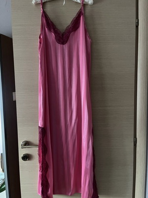 Karavan dress like new with belt and canvas bag, colorful