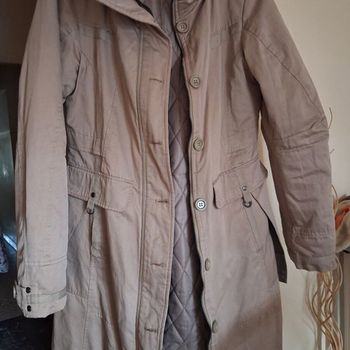 Attrattivo women's jacket used, beige-gray color, size M