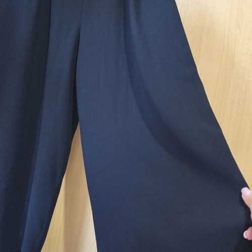 Zara wide-leg pants new, black, size XL