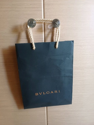 Bulgari paper bag like new