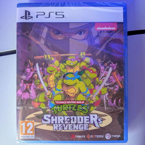 PS5 Teenage Mutant Ninja Turtles Shredder's Revenge game