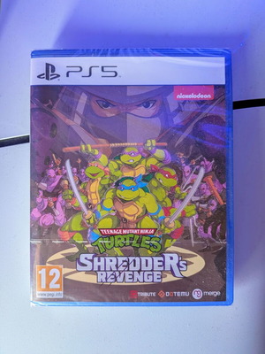 PS5 Teenage Mutant Ninja Turtles Shredder's Revenge game