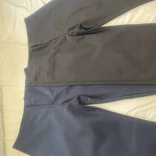 Massimo Dutti pants in black and dark blue, like new, size 40