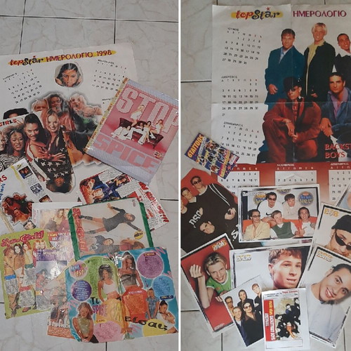 Backstreet Boys and Spice Girls tributes used, 1998