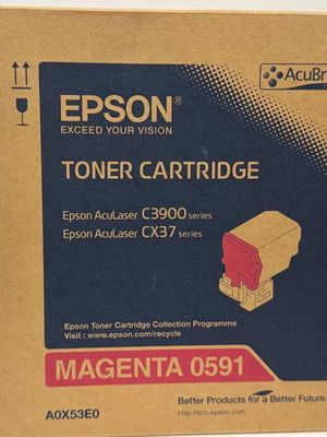 Epson Magenta Тонер C13S050591 Нов