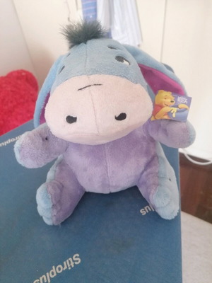 Plush donkey like new, 20 cm height with tag