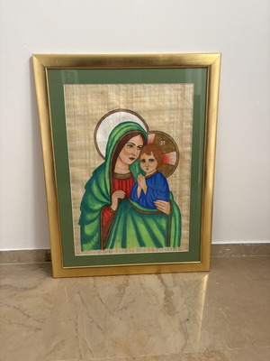 Painting with new frame, new condition