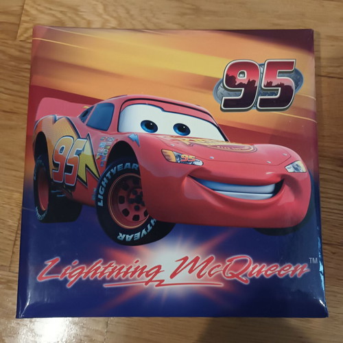 Disney McQueen albums used, set of 3