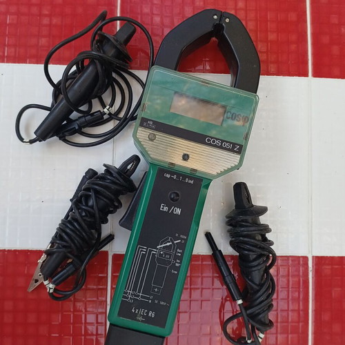 Power Factor Meter COS 051 Z HB ELIMA like new, made in Germany