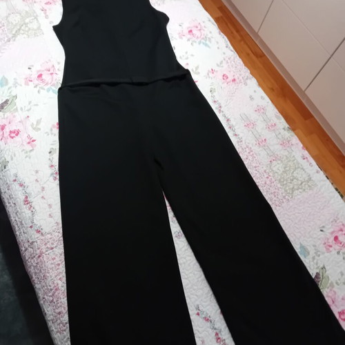 Maxi jumpsuit Mango new, black, size L