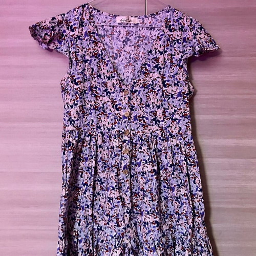 Chaton women's dress blue, like new, size S