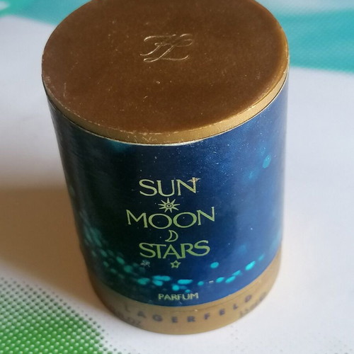 Sun Moon Stars Karl Lagerfeld perfume miniature bottle used