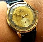  Omega gold 750 automatic vintage 1950s