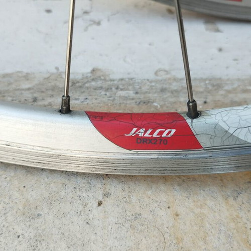 Jalco DRX270 700c Clincher Aero Road Bike Wheels Set used