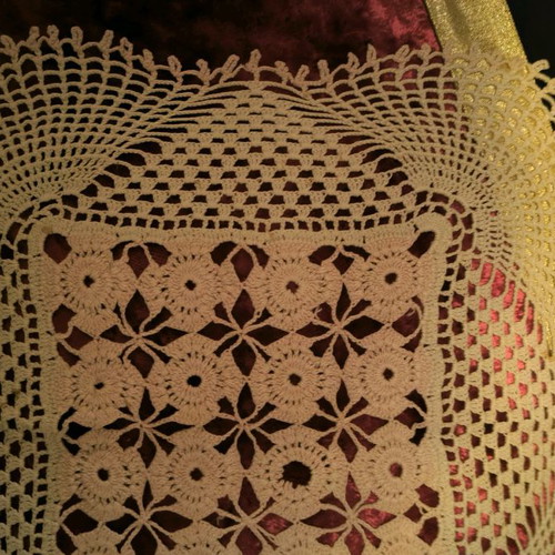 Handmade embroidery set, large 49x49 and small 38x38