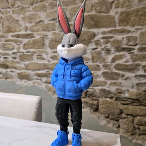 Urban Bugs Bunny figure like new, approx. 35cm tall