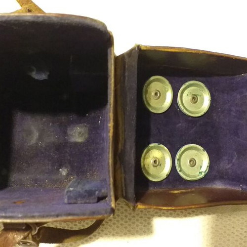 Rolleiflex Compur TLR vintage camera used with leather case