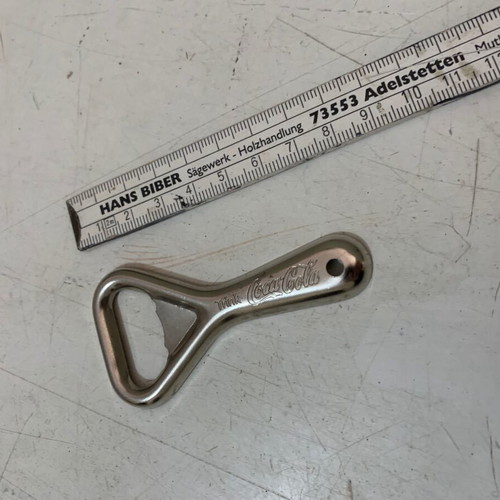 CocaCola collectible metal bottle opener like new