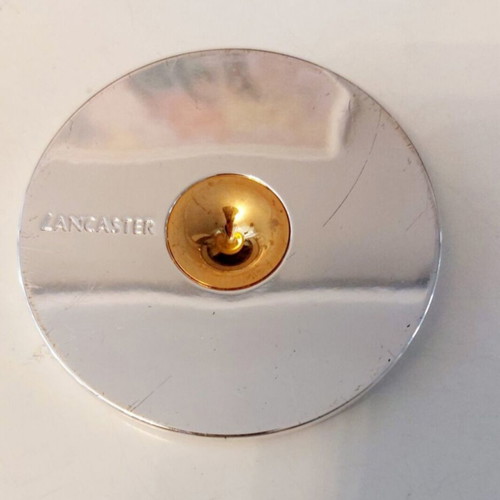 Vintage Lancaster Bag Mirror used, 8cm diameter