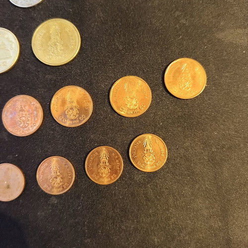 Thailand coins used, pack