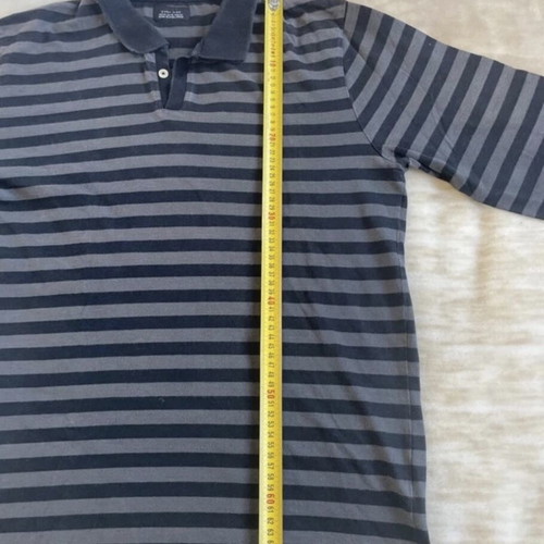 Zara men's long-sleeve shirt used, black and gray, size L