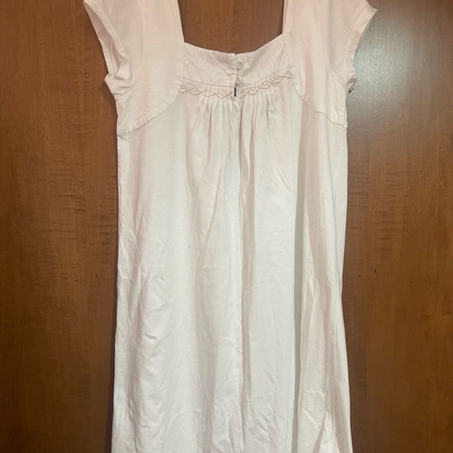 White cotton Attrattivo dress like new baby doll style