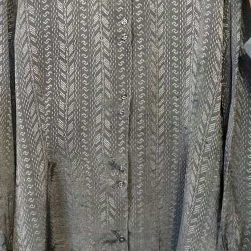 Steps gray women's shirt used, one size medium/large