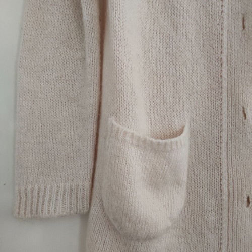 Zara women's knit cardigan medium like new, acrylic mohair wool