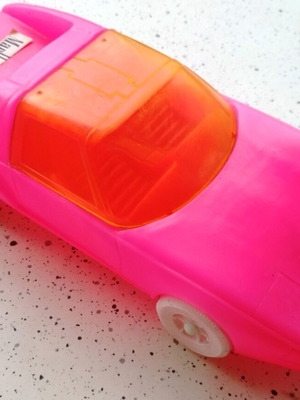 80's Vintage Plastic Car Mercedes C111 like new