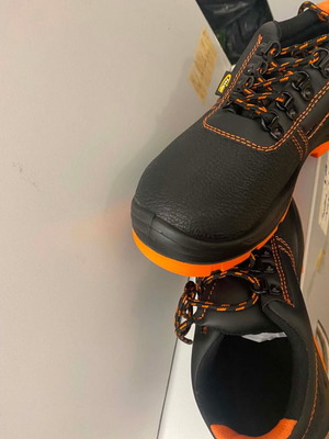 Pallstar Viper work shoes, black and orange, size 36