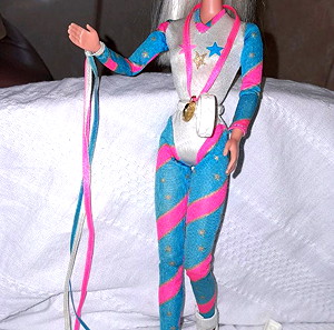 Συλλεκτικη Barbie Πρωταθλητρια Super Gymnast Doll του 1995 από την Mattel