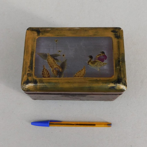 Wooden music box Sankyo Japanese made with traditional melody