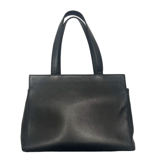 Connolly black leather tote bag used